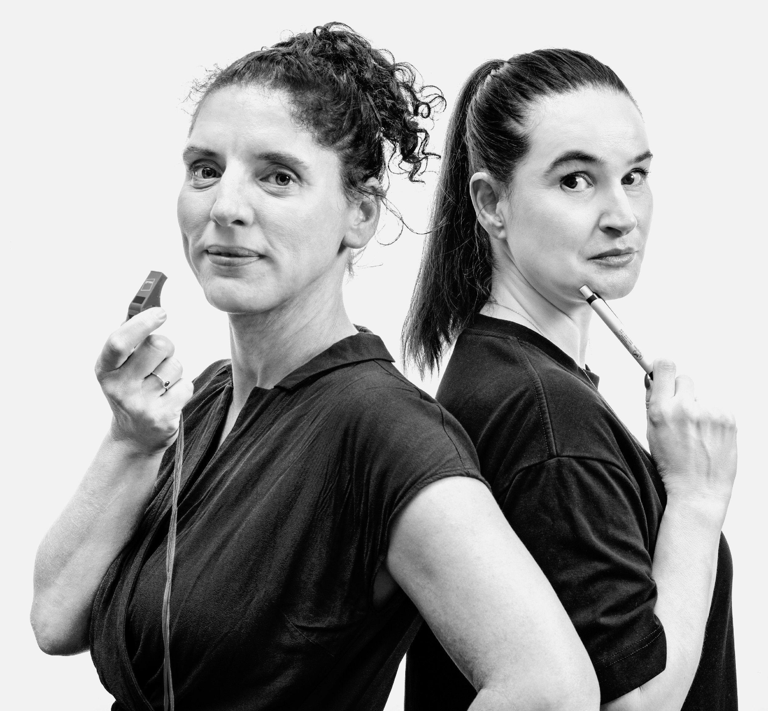 Katja Barthold und Nina Scholz vom Podcast »Klassenfrage«.