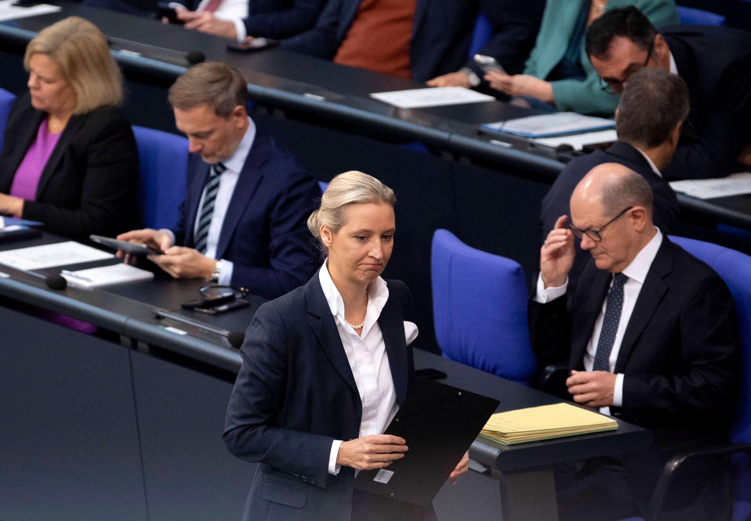 Alice Weidel und die AfD können die Wählerinnen und Wähler einfach mitnehmen, die die Ampel unbeachtet liegen lässt.