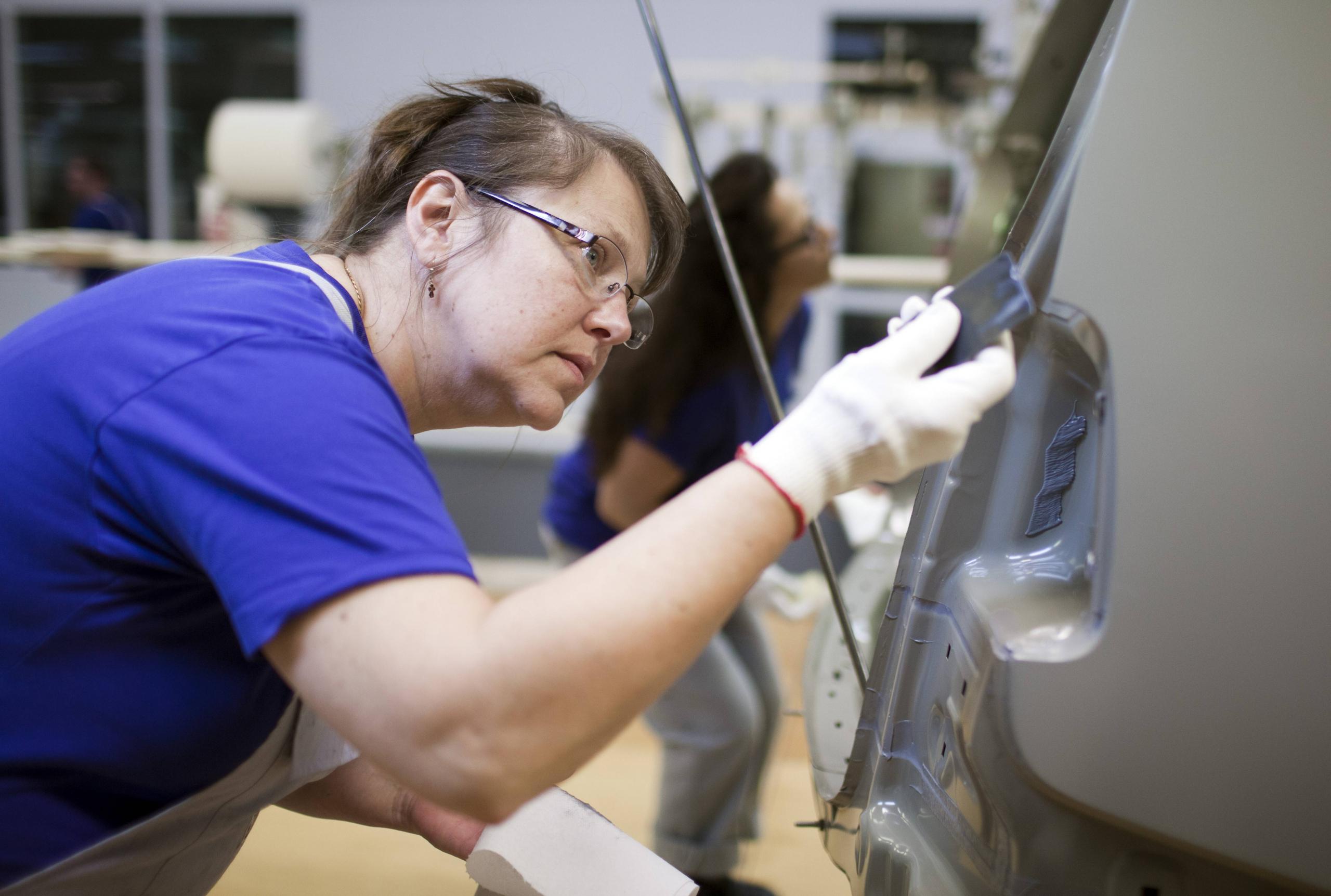 Produktion im VW-Werk Wolfsburg