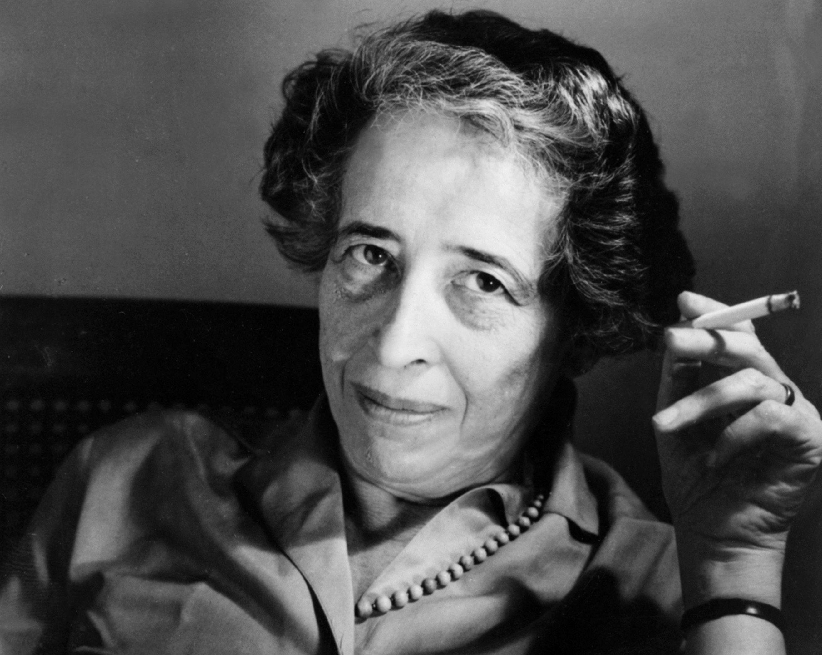 Hannah Arendt, 1963.
