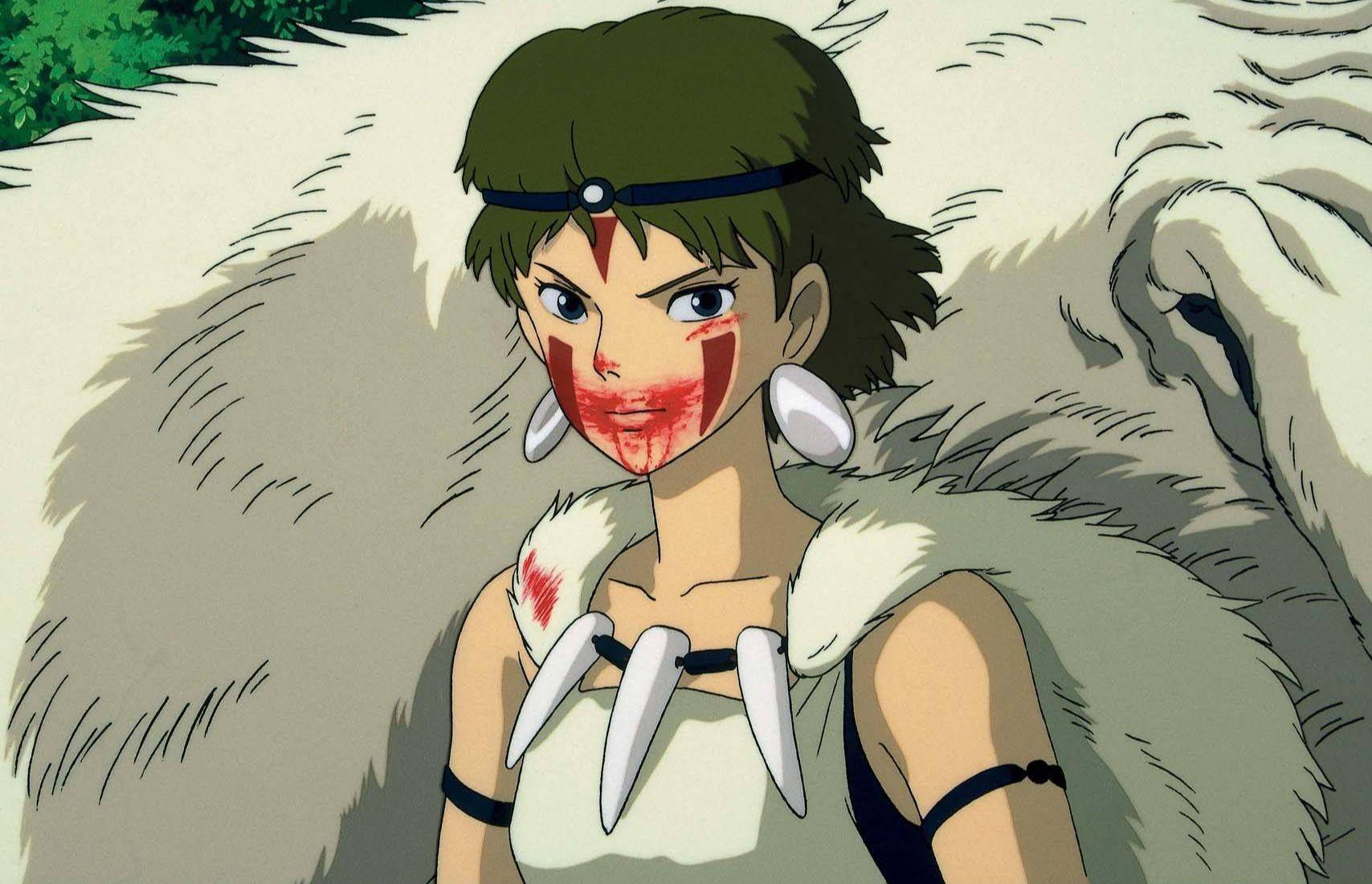 Standbild aus dem Studio-Ghibli-Klassiker »Prinzessin Mononoke« (1997).