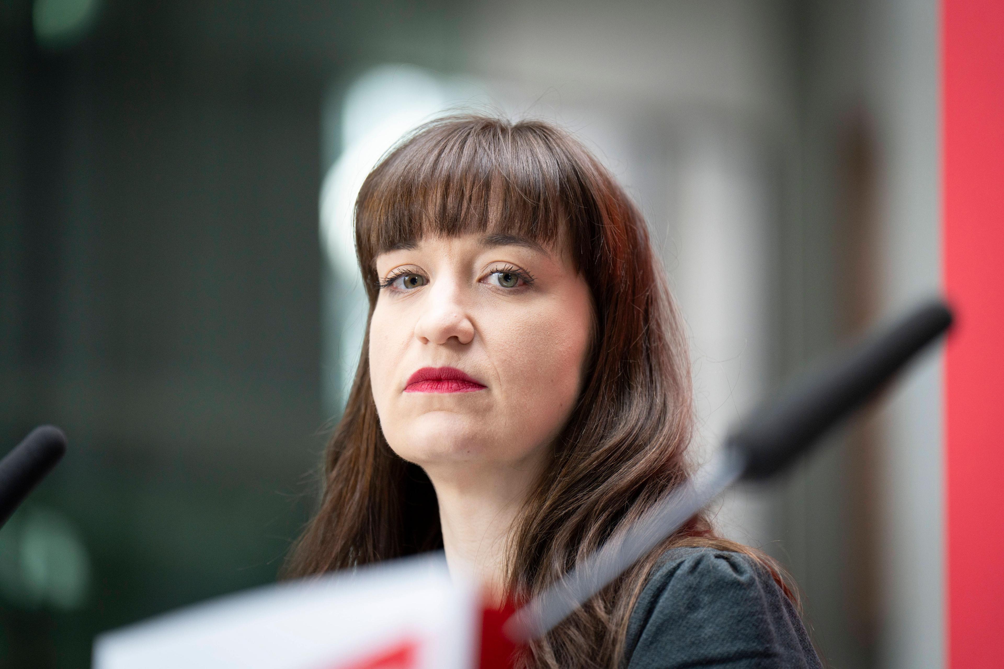 Plädiert für eine starke Sozialpolitik: Heidi Reichinnek, Co-Vorsitzende der Linksfraktion im Bundestag.