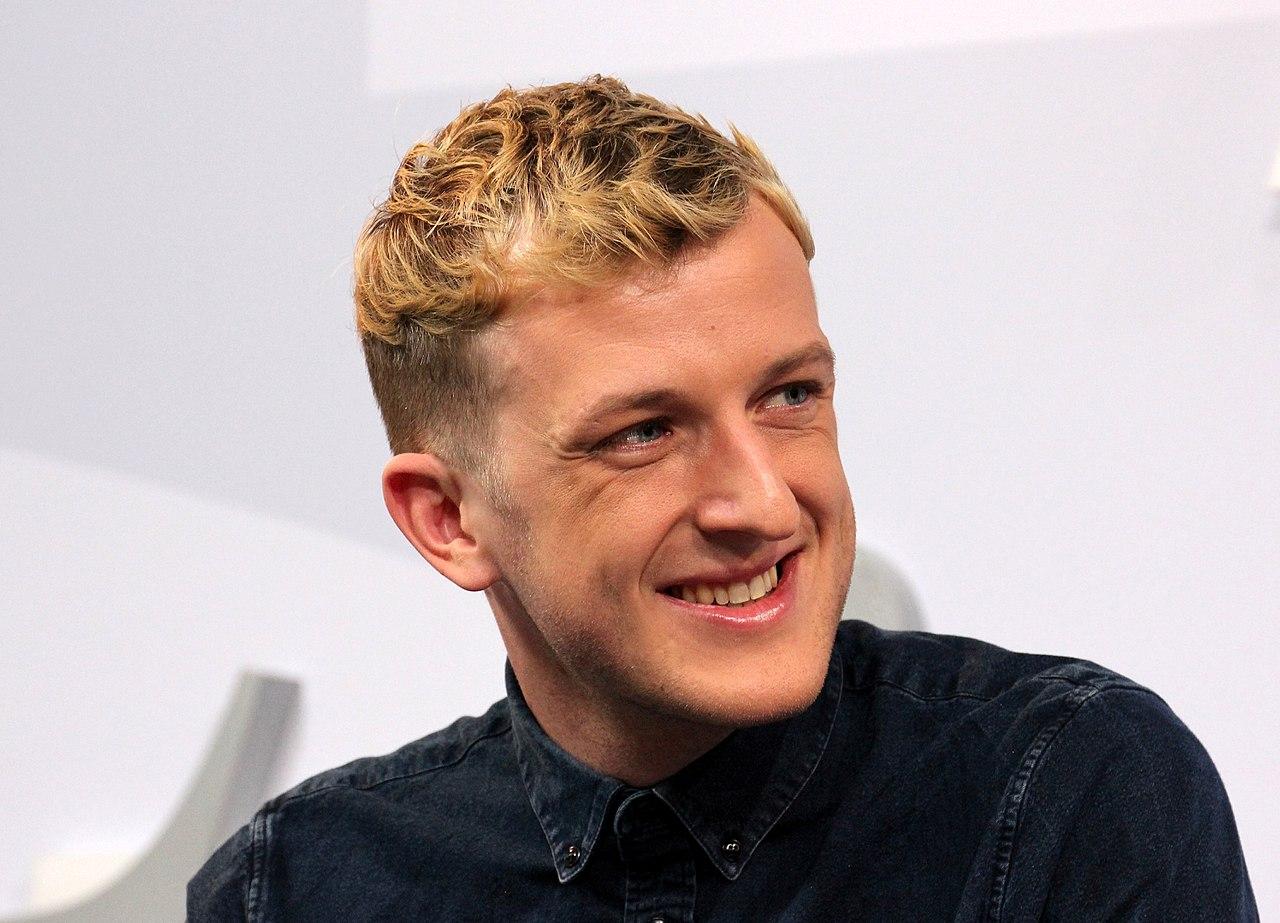 Édouard Louis auf der Frankfurter Buchmesse, 2017.